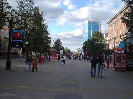 Кировка-пешеходная зона